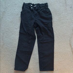 PacSun Charcoal Cinched Mom Jeans